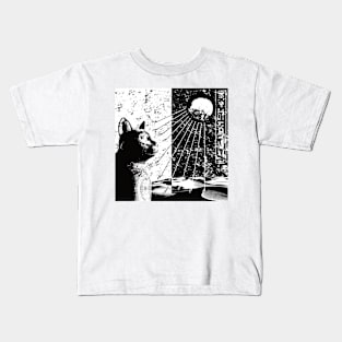 Egyptian Catmoon Kids T-Shirt